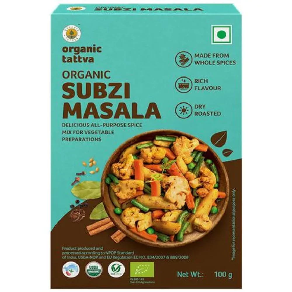 Organic Tattva Organic Subji Masala, 100 g-1.webp